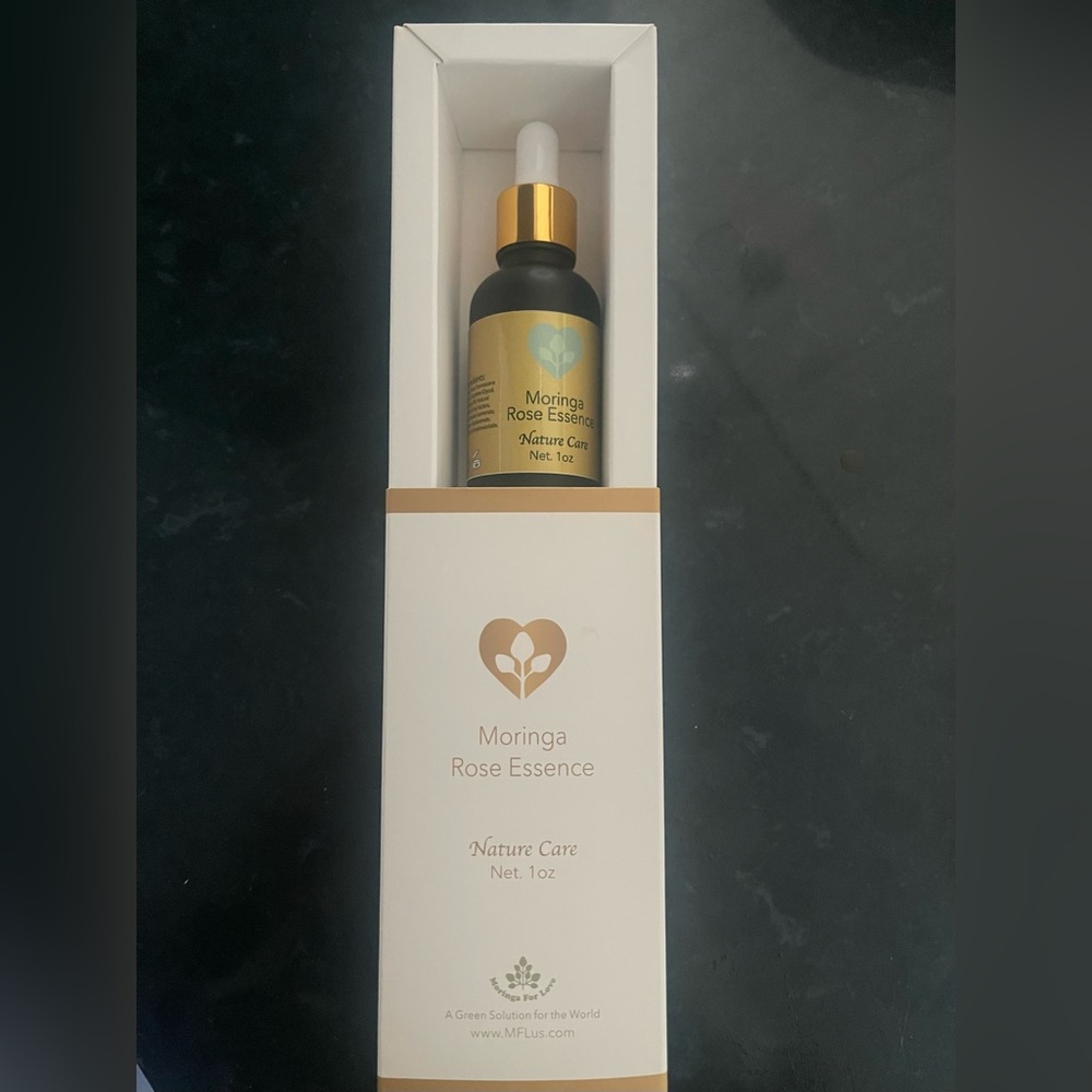 Moringa rose essence serum for mature skin 30ml